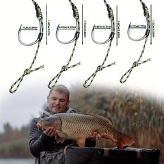 6pcs Carp Fishing Hair Rigs 26 Pcs Carp Accessories Bundle