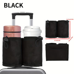 Portable Luggage Cup Holder Lightweight Travel Coffee Cup Container
