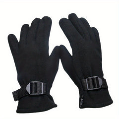 Outdoor Riding Warm Ski Gloves Windproof Cold Thickened Sports Gloves