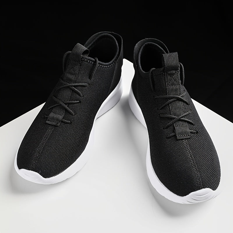 Men's Mesh Breathable Knit Non slip Shoes For Running Tennis