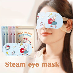 10 Steam Eye Masks Relieve Fatigue Heating Pad