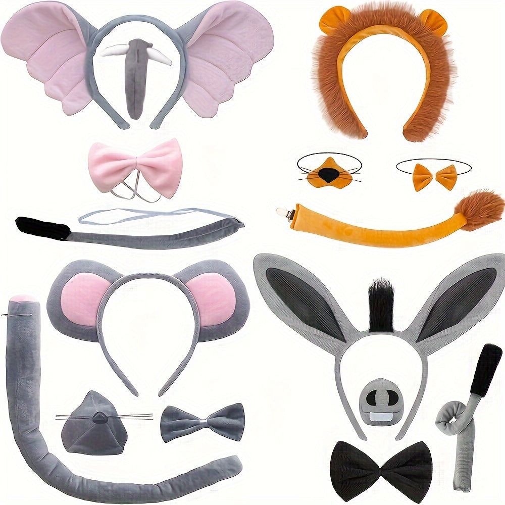 Animal Styles Plush Role Playing Costumes for Halloween Christmas Party