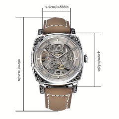 Student's Automatic Mechanical Hollow Watch Waterproof