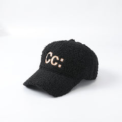 Winter Thick Baseball Cap Outdoor Sports Hat For Women Girls
