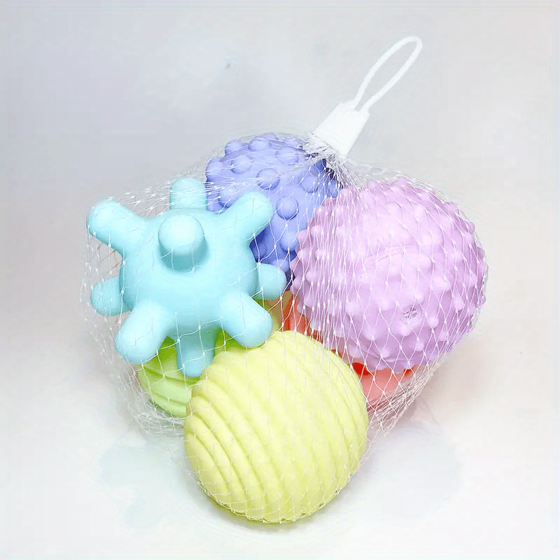 Soft Rubber Splashing Toy for Baby Hand Holding