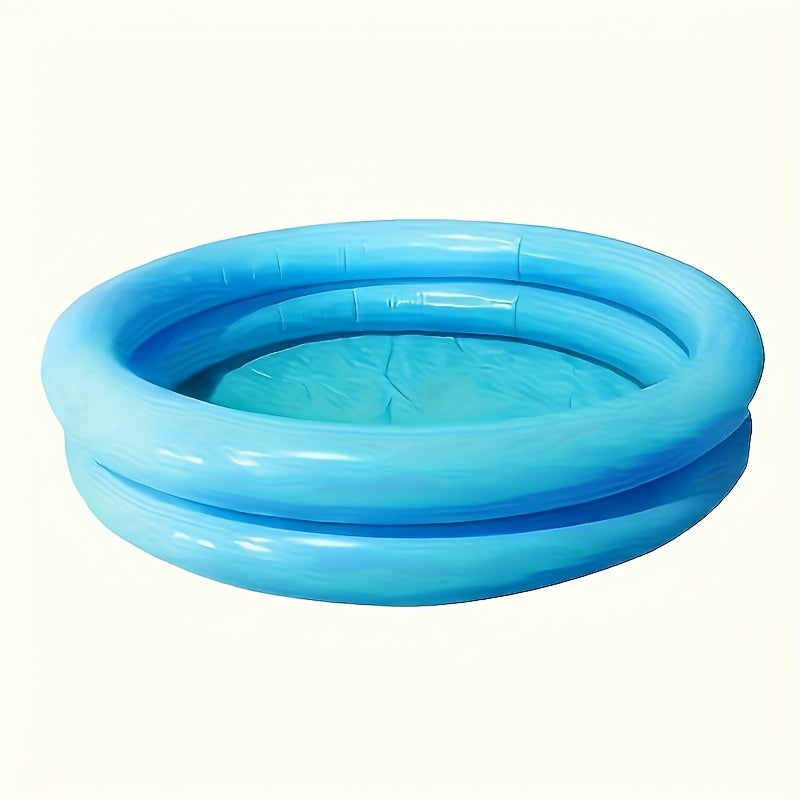 Portable Double Layer Inflatable Water Basin for Travel And Outdoor Use