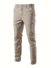 Men's Casual Slim Cotton Pants