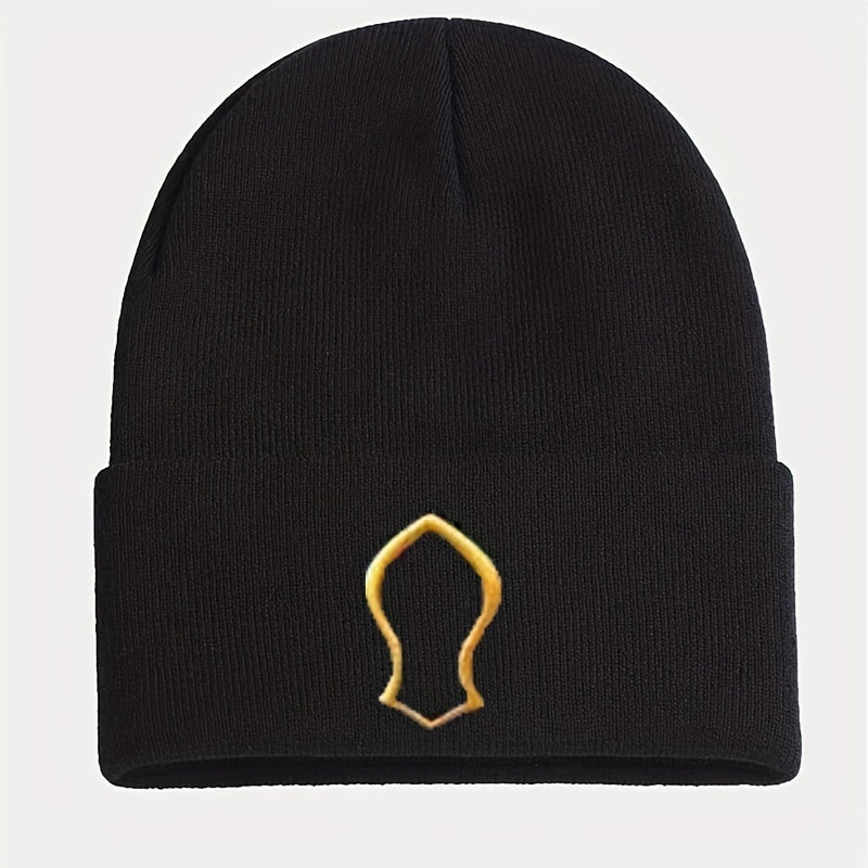 Hip Hop 3D Embroidery Knitted Beanie Hat