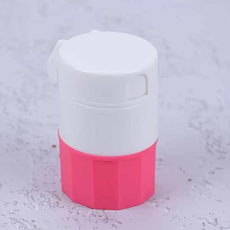 Portable 4-In-1 Pill Box Grinder & Splitter