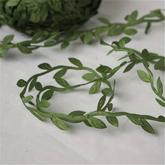Artificial Vine Leaf Ribbon Decorative Wild Jungle Plants Green for Baby Shower