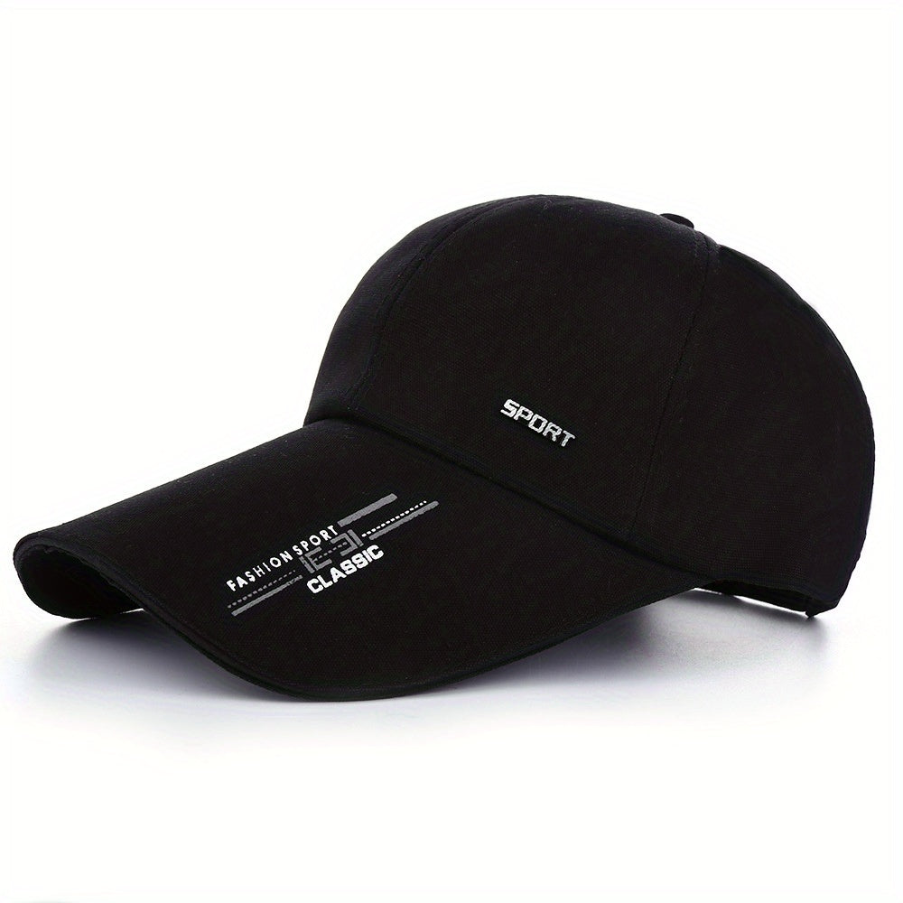 Men's Sports Sunshade Sunscreen Cap Iron Standard Baseball Cap