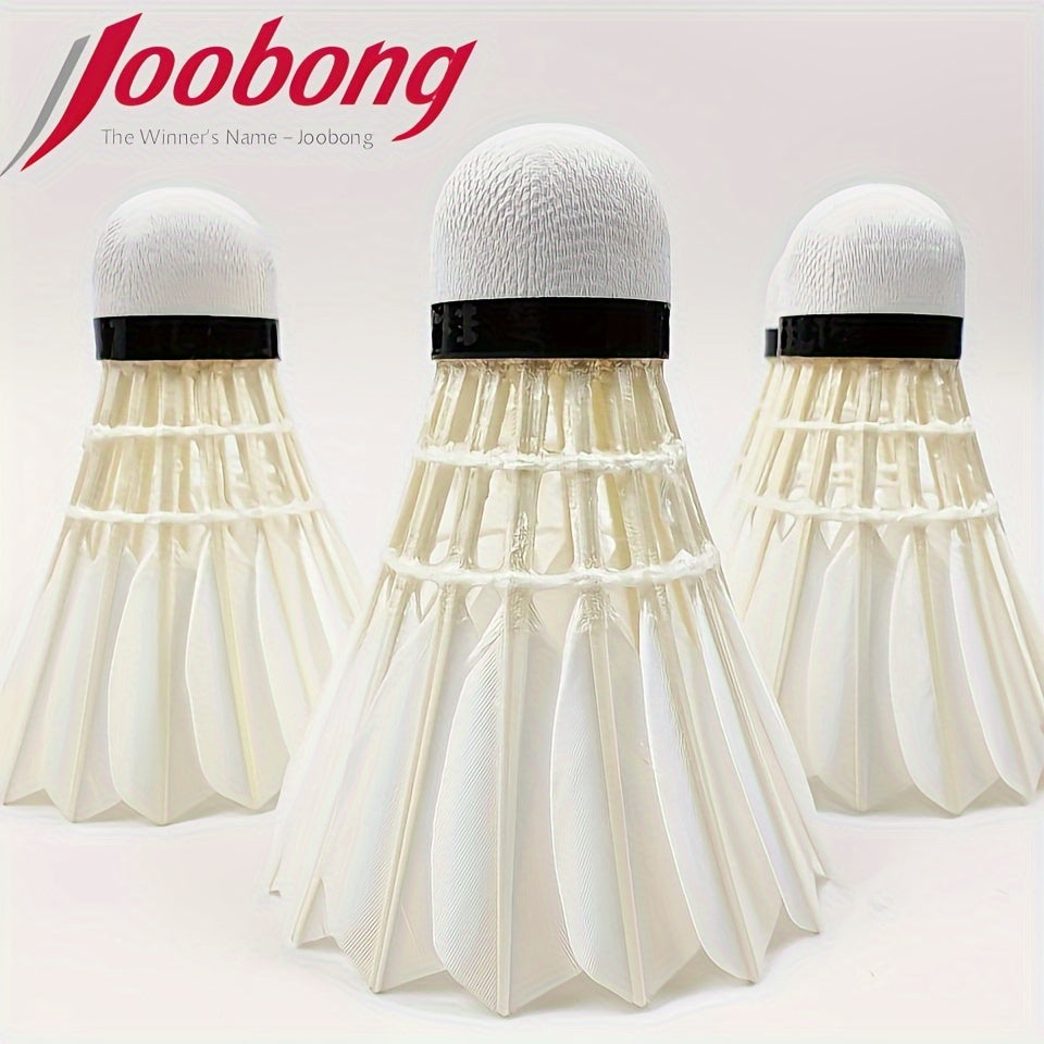 Joobong JS20 Goose Feather Shuttlecock Speed 75 76