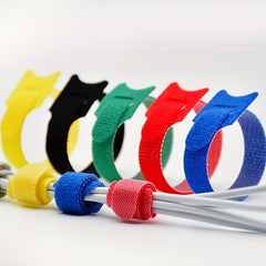 10Pcs Cable Straps Keep Desk Tidy