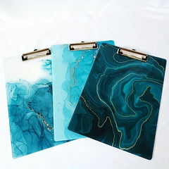 Light Abstract A4 File Folder Board Waterproof