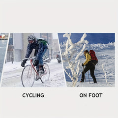 Winter Cycling Gloves Touch Screen Velvet Warm Gloves For Men Women