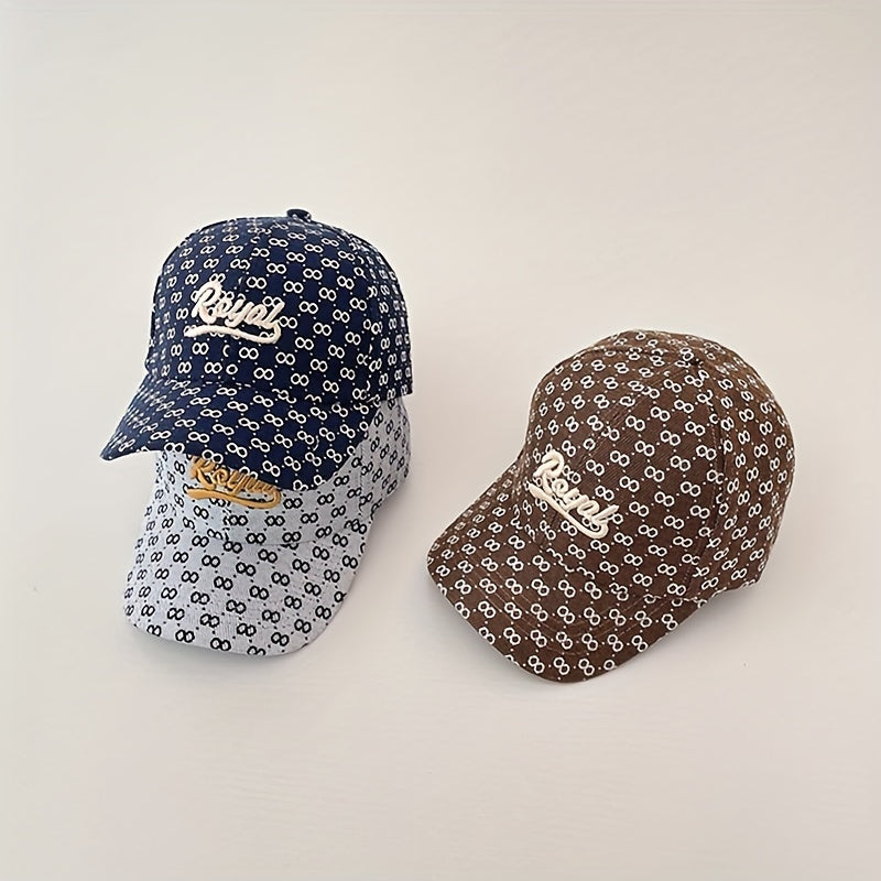 Kids Embroidered Baseball Cap Outdoor Sports Casual Hat