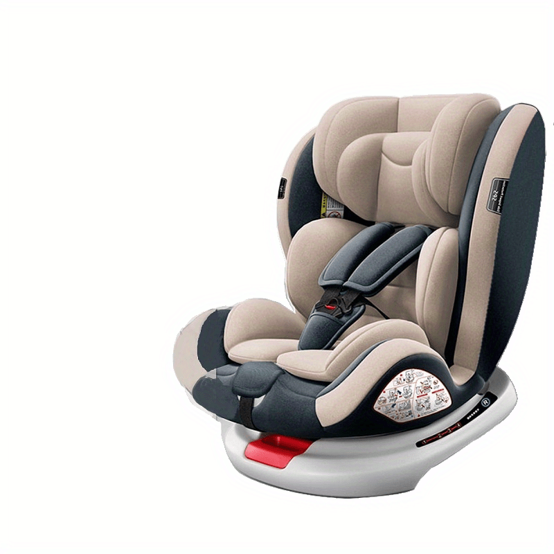 360 Rotating Baby Car Seat & Portable for Child Safety