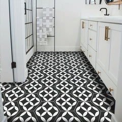 1pc Peel And Stick Floor Tile Hexagonal Vinyl Floor Sticker