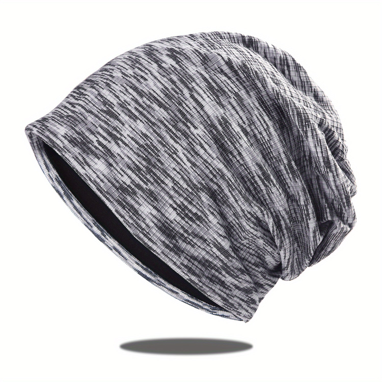 Men's Soft Knitted Pullover Hat for All Seasons