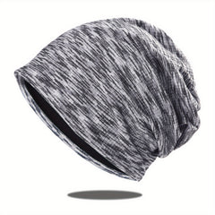 Men's Soft Knitted Pullover Hat for All Seasons