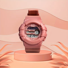 Kids' Waterproof Sports Watch Colorful Light Electronic Watch