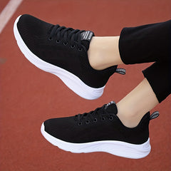 Women's Mesh Tennis Sports Shoes Lightweight Non slip Breathable Travel Shoes