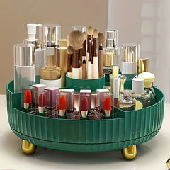 Green Makeup Perfume Organizer with Large Capacity