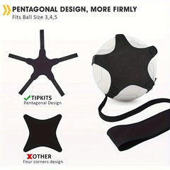 Adjustable Elastic Soccer Ball Trainer for Single Practicing