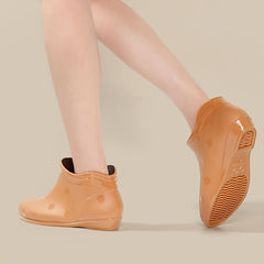 Women's Non-Slip Ankle Rain Boots Waterproof