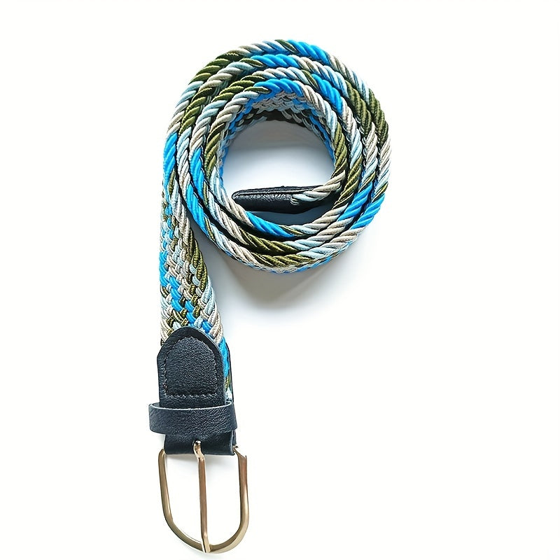 Canvas Elastic Woven Belt for Students