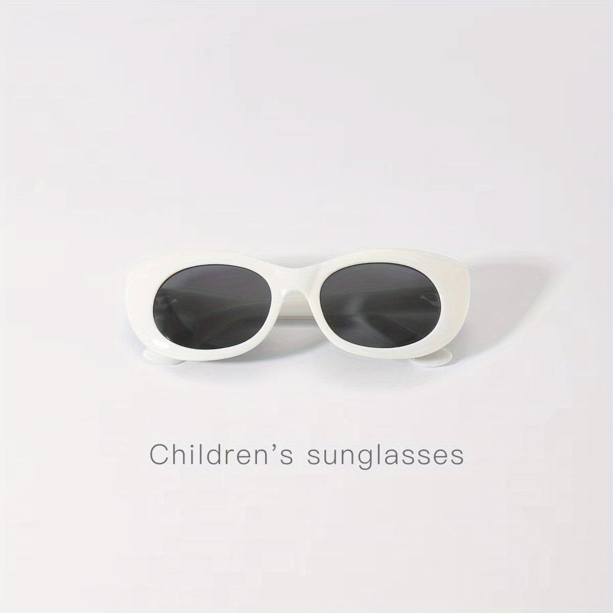Kids Retro Oval Sunglasses UV Protection