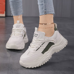 Women's Mesh Breathable Chunky Sneakers Non Slip Running Shoes