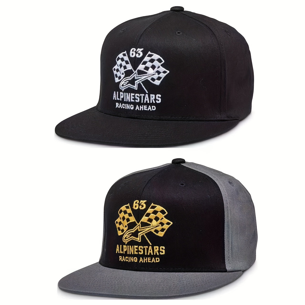 Unisex Racing Car Pattern Baseball Cap for Outdoor Sport