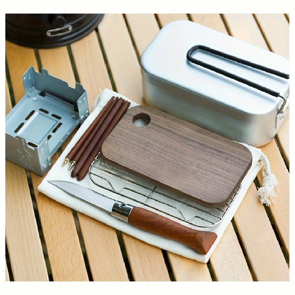 Outdoor Lunch Box Steaming Rack Aluminum Alloy Lightweight Heat Resistant