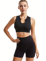 Sports Bra & Panties Set - Women's Lingerie & Underwear