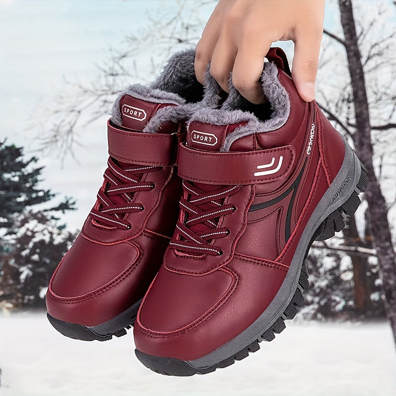Waterproof Insulated Snow Boots Women's Comfortable
