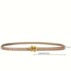 High End Men's Belt Automatic Buckle Casual Belt