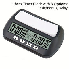 Professional Digital Chess Game Timer Count Up Down Timer Board Game Stopwatch