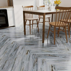 Wood Peel & Stick Floor Tiles 0.6mm Thick 5-15pcs
