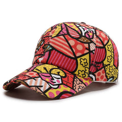 Graffiti Printed Cap for Style & Sun Protection