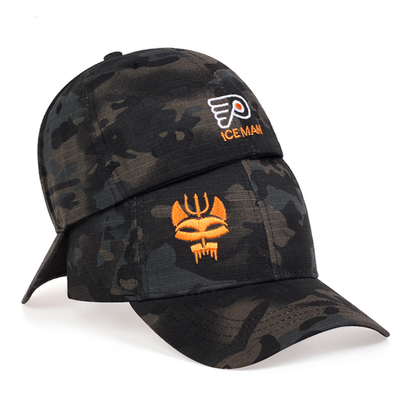 Camouflage Wolf Baseball Cap For Men