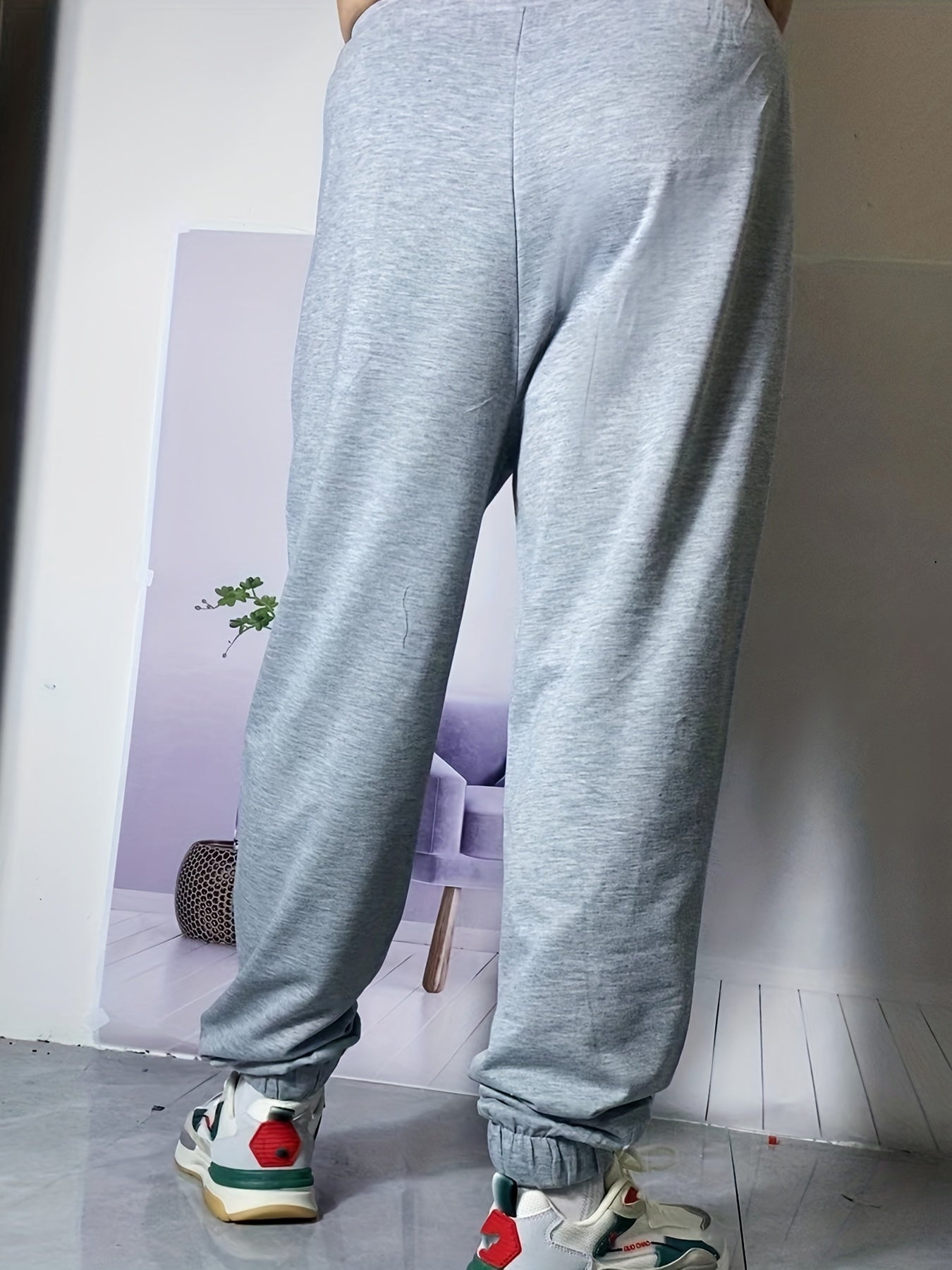 Men's Casual Letter Print Joggers Sweatpants