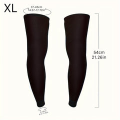 Warm Leg Warmers Windproof Cold proof Elastic Winter Cycling Outdoor Sports