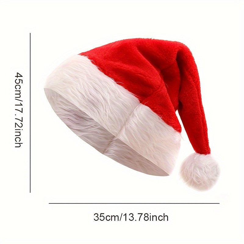 Unique Plush Christmas Hat Funny Light Funny Christmas Hat Halloween Cosplay Cos