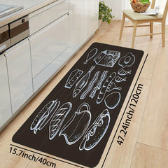 Soft Kitchen Rug Anti Fatigue Cushioned Waterproof Mat Non Slip