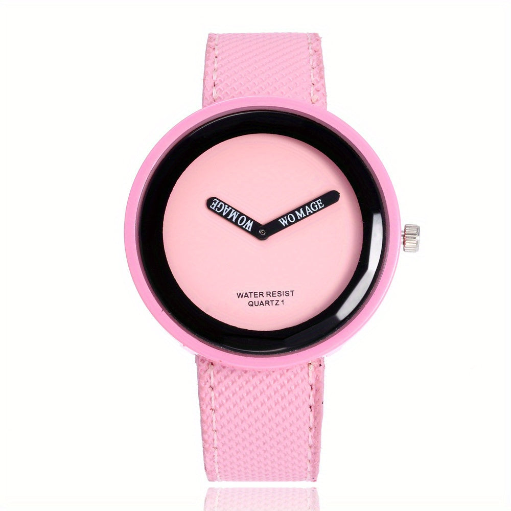 Men's Colorful Belt Sports Quartz Watch Gift