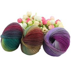 3pcs 100 Wool Yarn for Scarf Shawl Sweater Hat 150g