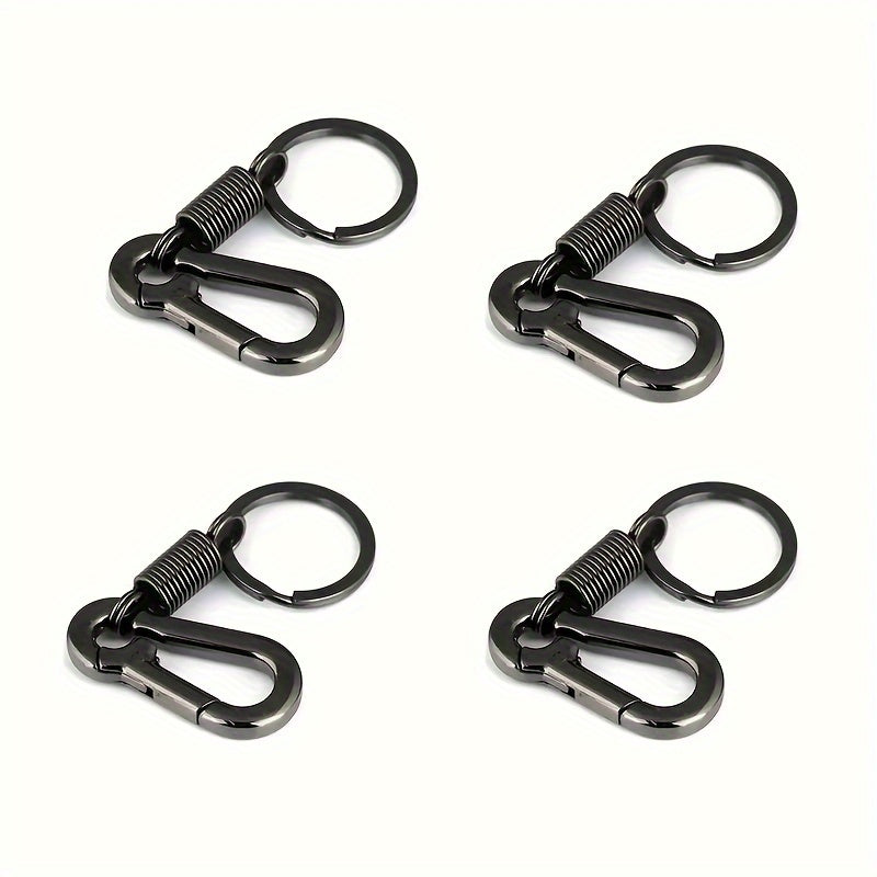 4pcs Zinc Alloy Keychain Buckle for Outdoor Camping Hiking