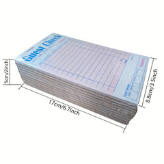 Server Check Books 10 Pack Waiter Checkbook Restaurant Order Pad