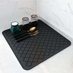 Dish Drying Mats Heat Resistant Non-slip Draining Mat 16 X 12 X 0 2in